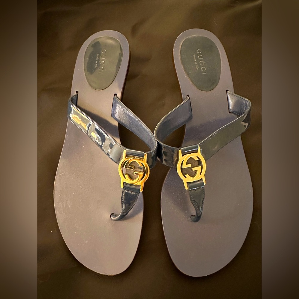 Gucci kitten heel sandal